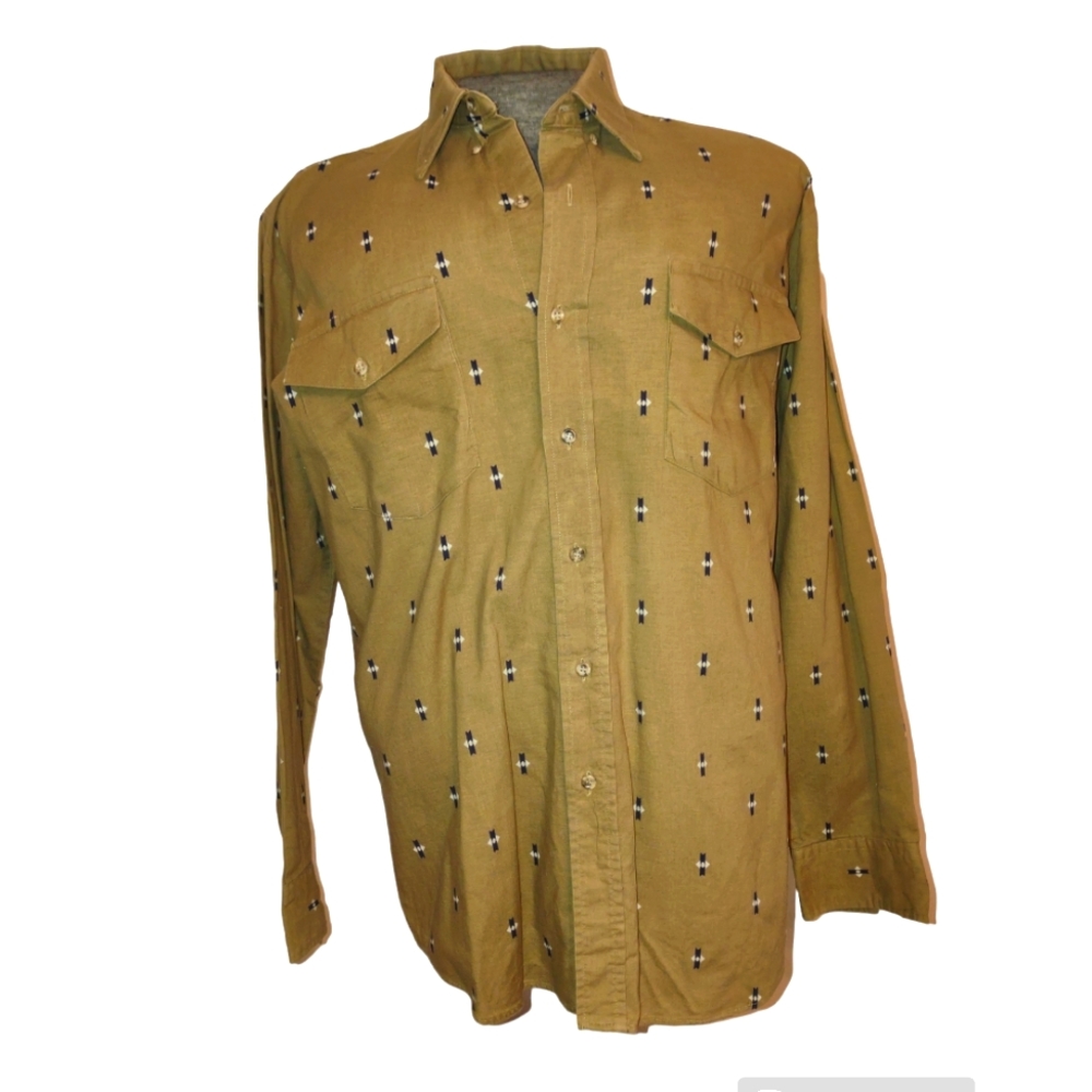 Men's Cowboy Turtle Western LS Shirt